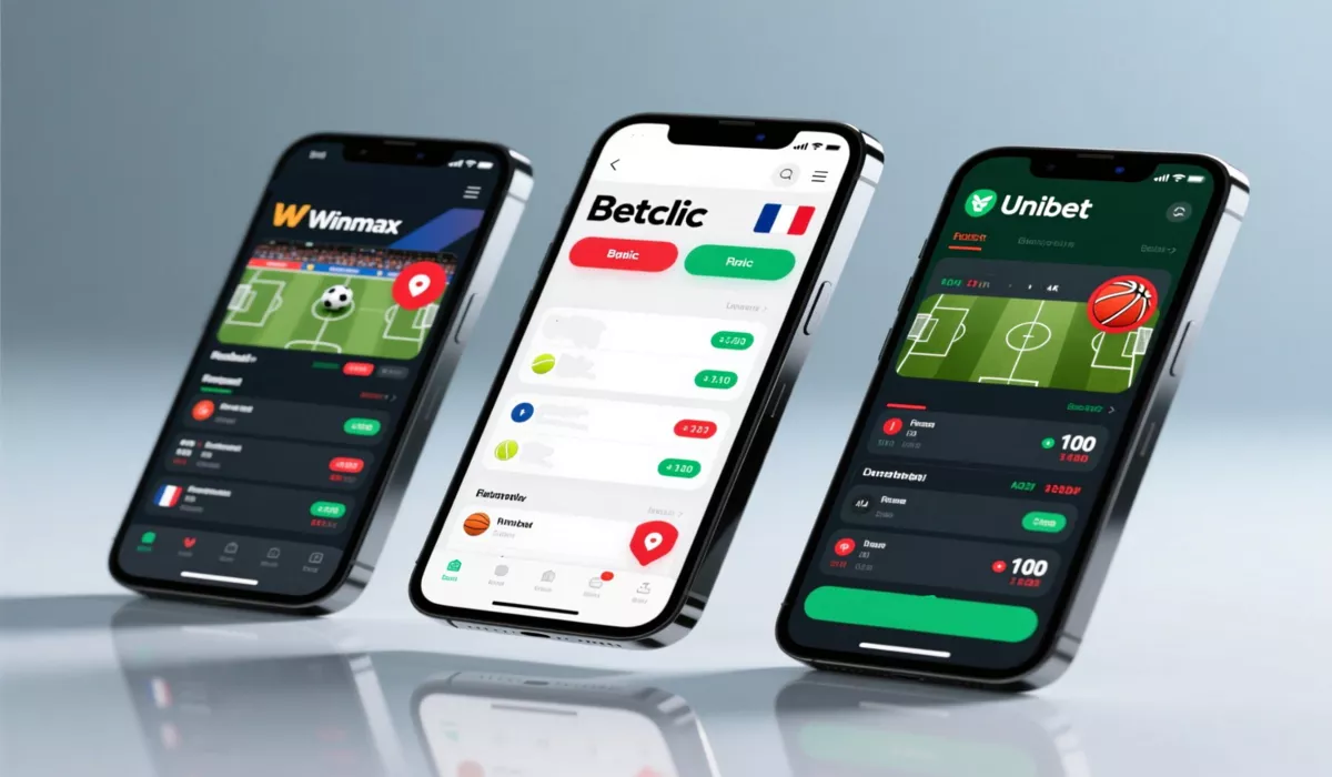 Applications mobiles de paris sportifs sur smartphone