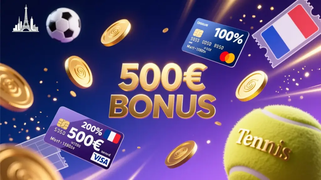 Guide complet des bonus bookmaker 2025 avec offres jusqu'à 500€