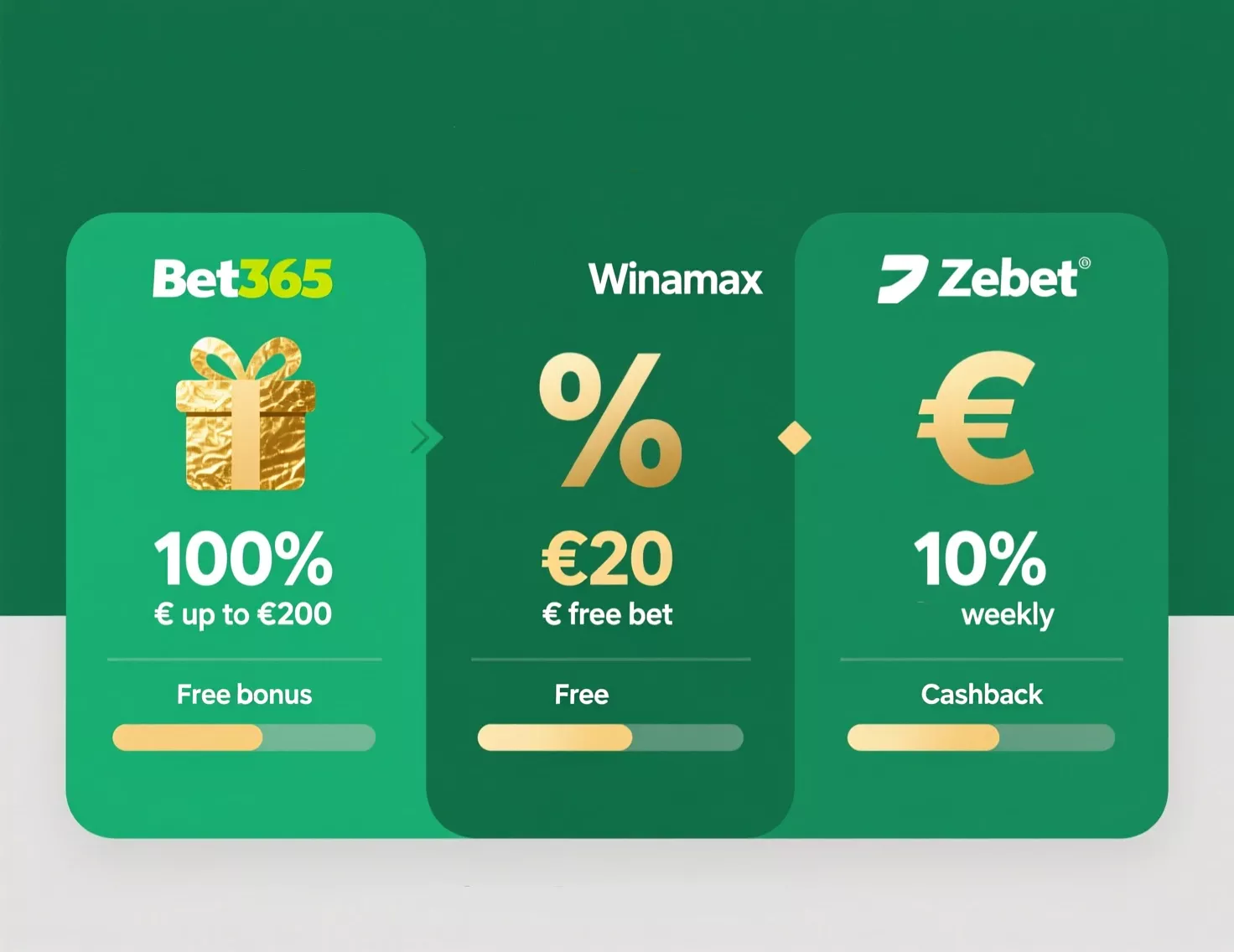 Comparaison des différents types de bonus des bookmakers