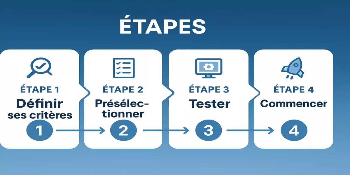 Méthode en 4 étapes pour choisir son bookmaker