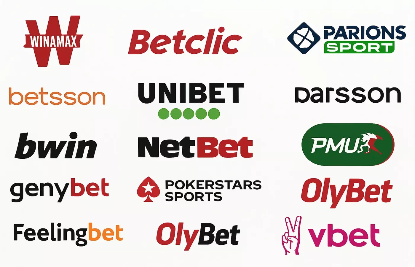 Les 14 bookmakers autorisés ANJ en France pour 2025