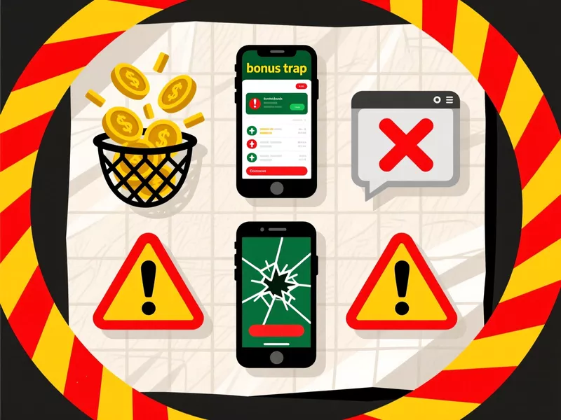 Les 5 pièges principaux à éviter lors du choix d'un bookmaker