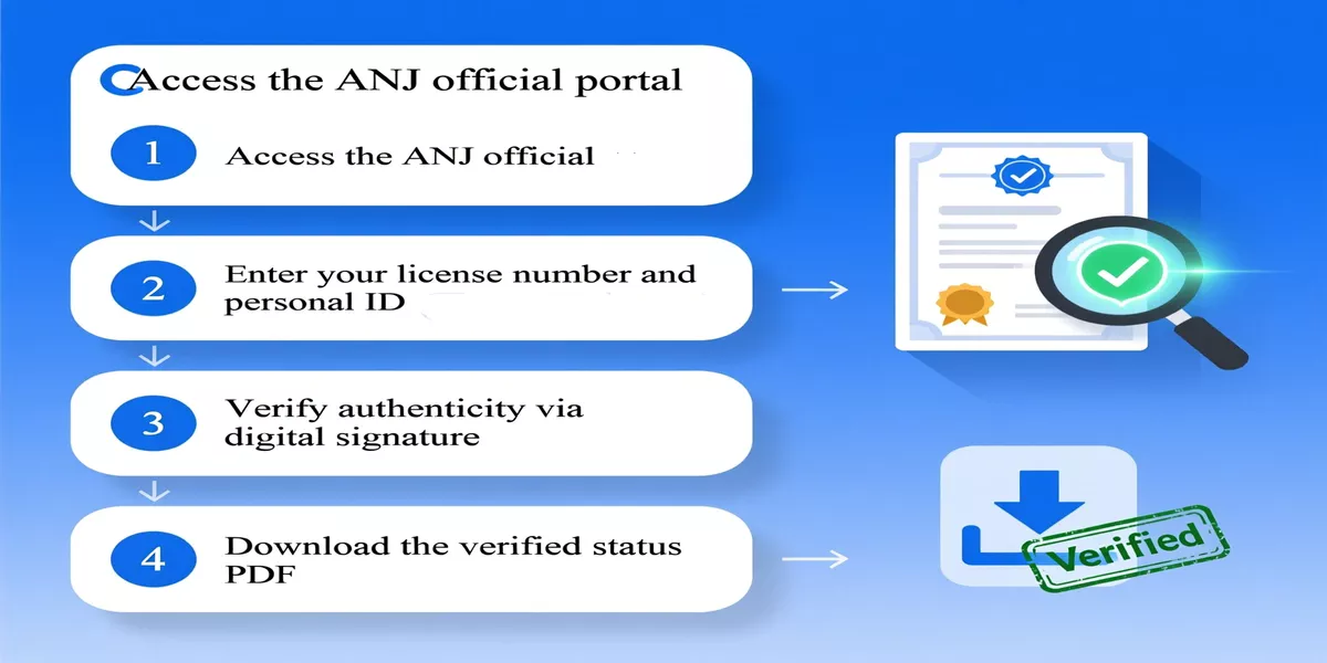Guide étape par étape pour vérifier la licence ANJ d'un bookmaker